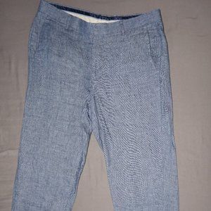 Linen pants , blue men's 34x34 slim fit ...Baird McNutt Murano